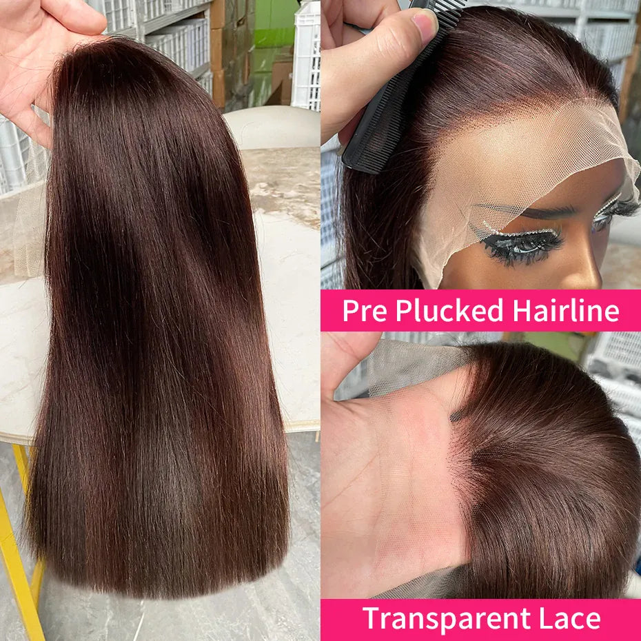 Vietnamese Glueless Wigs 100%human Hair Quality 5x5 Lace Closure Ready to Wear Wig 250 Density 13x6 13x4 Lace Frontal Bob Wig #2