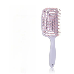 Volumizing Detangling Hair Massage Comb Hollow Vented Styling Tool for Natural Hair, Human Hair Wigs & Synthetic Wigs