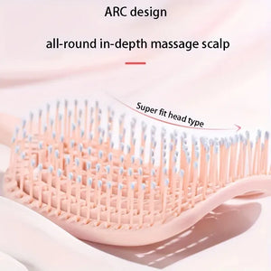 Volumizing Detangling Hair Massage Comb Hollow Vented Styling Tool for Natural Hair, Human Hair Wigs & Synthetic Wigs