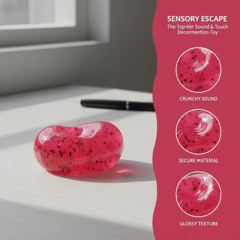 Watermelon Squishy Toy for Stress Relief Features Soft Slow Rebound Function