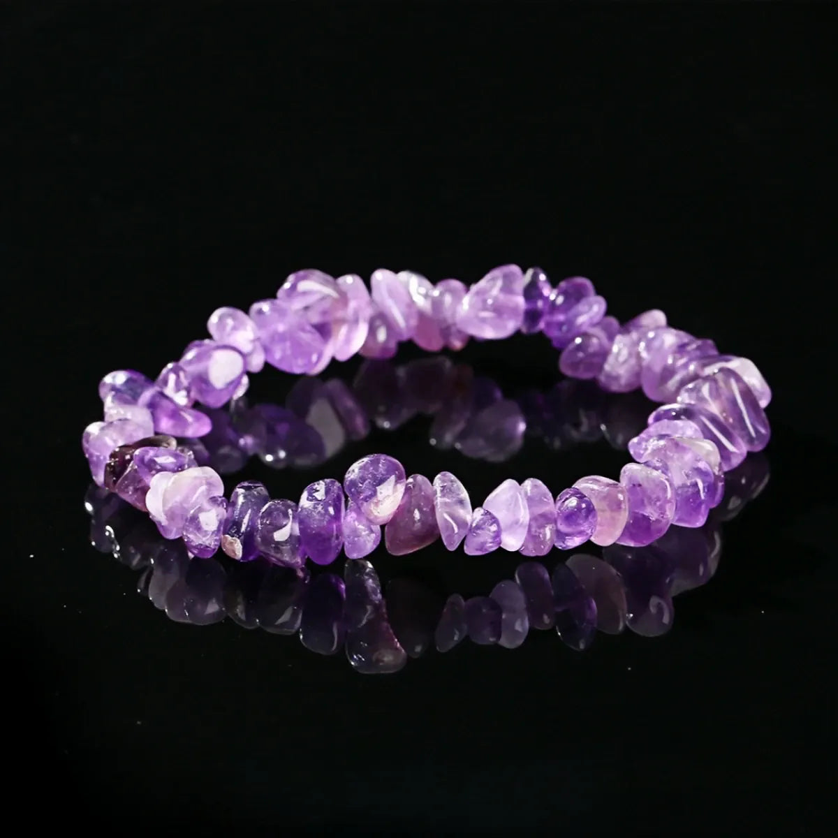 Wholesale 5-8mm Natural Stone Chips Tiger Eye Agates Crystal Gravel Stretch Bracelets Bohemian Women Reiki Heal Jewelry Gifts