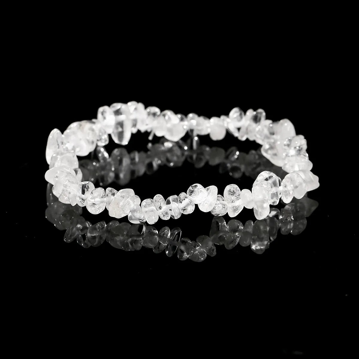 Wholesale 5-8mm Natural Stone Chips Tiger Eye Agates Crystal Gravel Stretch Bracelets Bohemian Women Reiki Heal Jewelry Gifts