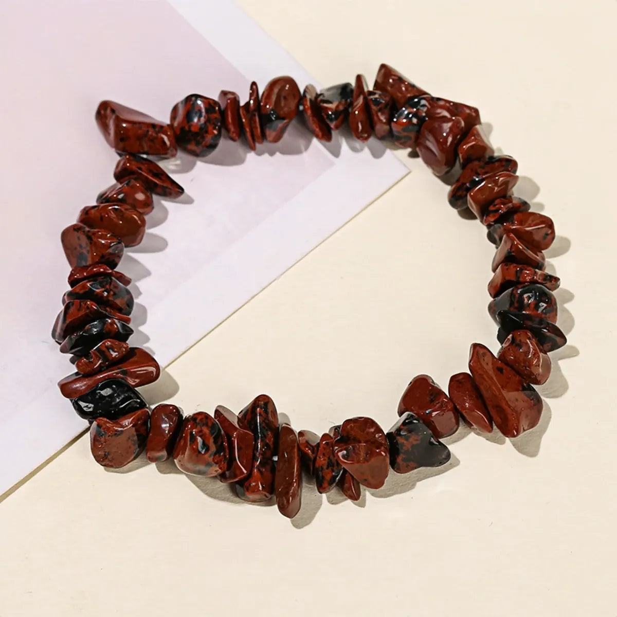 Wholesale 5-8mm Natural Stone Chips Tiger Eye Agates Crystal Gravel Stretch Bracelets Bohemian Women Reiki Heal Jewelry Gifts