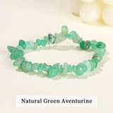 Wholesale 5-8mm Natural Stone Chips Tiger Eye Agates Crystal Gravel Stretch Bracelets Bohemian Women Reiki Heal Jewelry Gifts