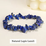 Wholesale 5-8mm Natural Stone Chips Tiger Eye Agates Crystal Gravel Stretch Bracelets Bohemian Women Reiki Heal Jewelry Gifts