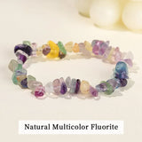 Wholesale 5-8mm Natural Stone Chips Tiger Eye Agates Crystal Gravel Stretch Bracelets Bohemian Women Reiki Heal Jewelry Gifts
