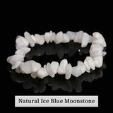 Wholesale 5-8mm Natural Stone Chips Tiger Eye Agates Crystal Gravel Stretch Bracelets Bohemian Women Reiki Heal Jewelry Gifts
