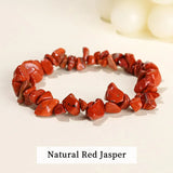 Wholesale 5-8mm Natural Stone Chips Tiger Eye Agates Crystal Gravel Stretch Bracelets Bohemian Women Reiki Heal Jewelry Gifts