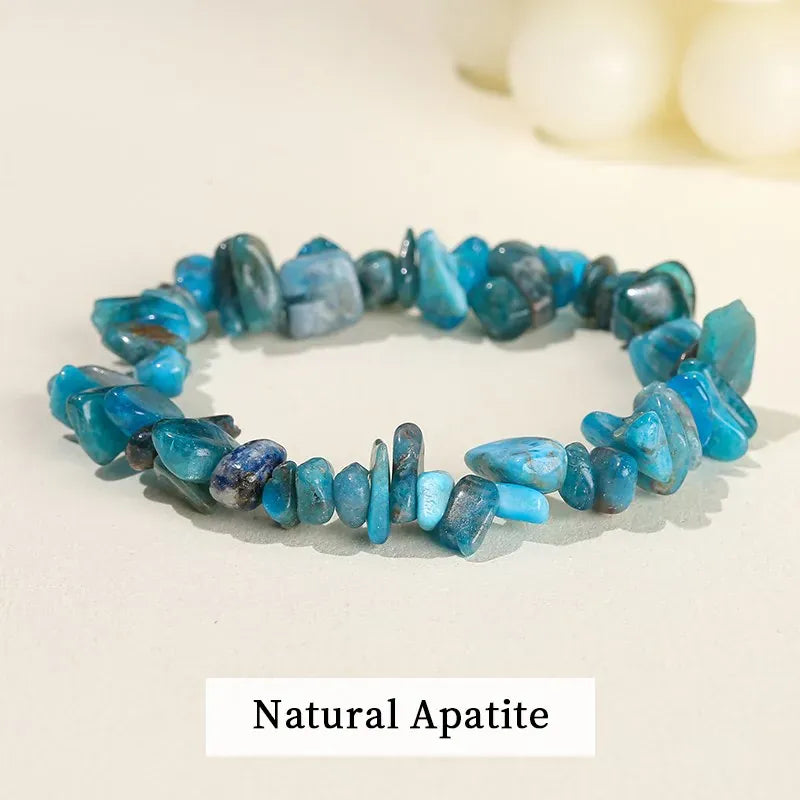 Wholesale 5-8mm Natural Stone Chips Tiger Eye Agates Crystal Gravel Stretch Bracelets Bohemian Women Reiki Heal Jewelry Gifts