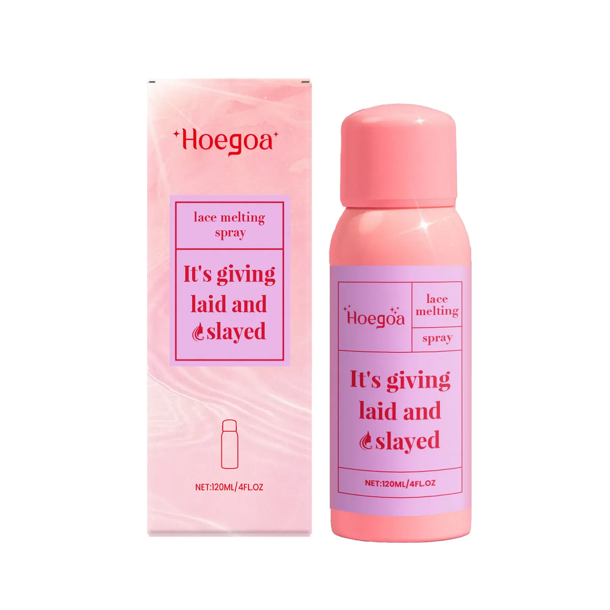 Wig Adhesive Spray Lace Front Melting Spray Waterproof Shaped Invisible Fit Lightweight Non-Residue Moisturizing Scalp Lace Glue
