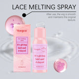 Wig Adhesive Spray Lace Front Melting Spray Waterproof Shaped Invisible Fit Lightweight Non-Residue Moisturizing Scalp Lace Glue