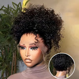 Women's 360 HD Lace Front Wig 250% Glueless Wig Water Wave Human Hair Deep Wave 13x4 13x6 Lace Frontal Wig Pre Plucked Hairline