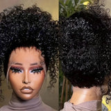 Women's 360 HD Lace Front Wig 250% Glueless Wig Water Wave Human Hair Deep Wave 13x4 13x6 Lace Frontal Wig Pre Plucked Hairline