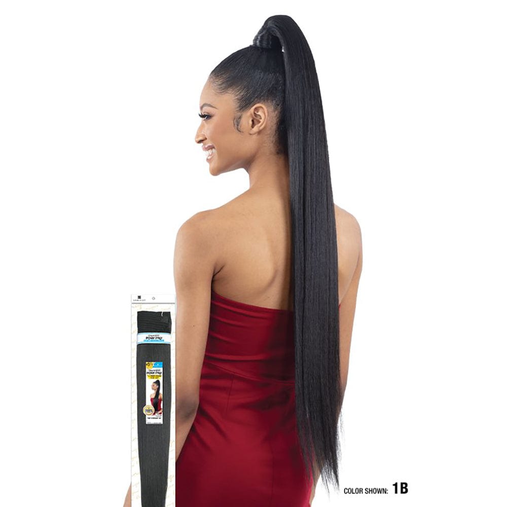 Wrap Around Ponytail Organique Pony Pro Yaky Straight 36